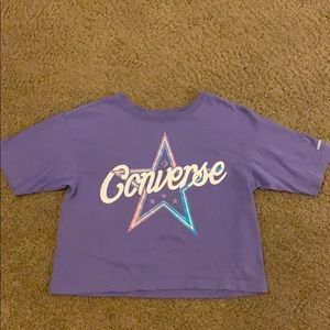 Girls converse short tee